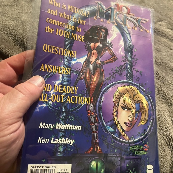 Tomorrow Knights Nov 1990 #4 comic book - Picture 2 of 2